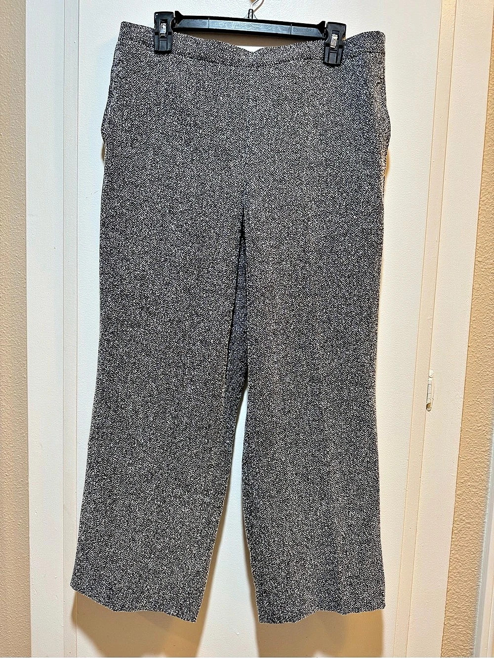 Alfred Dunner Wide Leg Patterned Pants Size 14P
